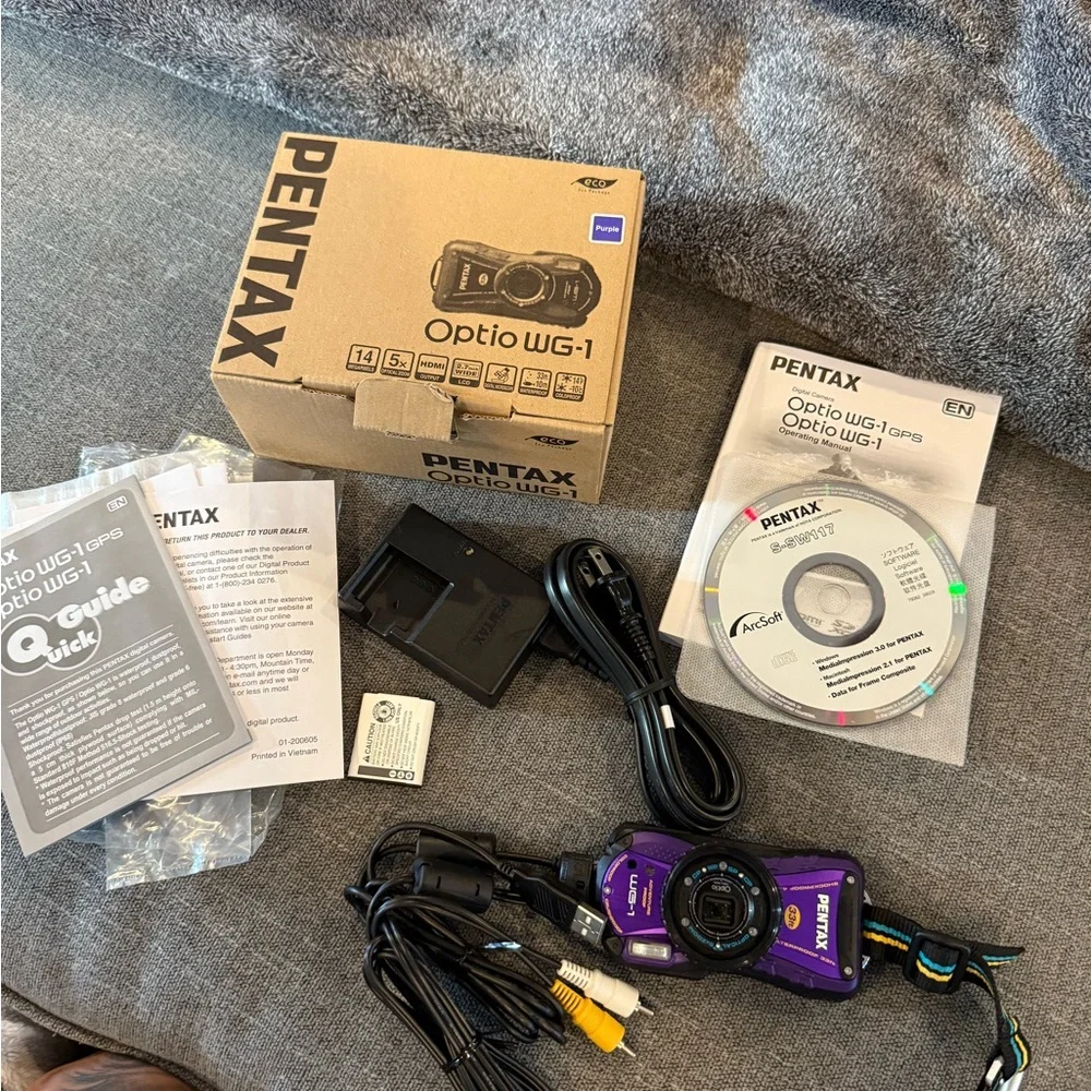 Pentax Black Digital Camera
